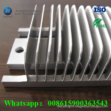 Customized Aluminum Blade Heatsink for High Powder Machine